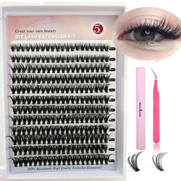 DIY Cluster Lashes Eyelashes False Eyelashes 30D40D Eyelashes Mixed Set wholesale - Image 3