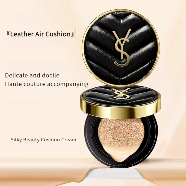 YS Leather Air Cushion BB Cream Full Size Sample Long-lasting oil control without makeup removal Moisturizing concealer liquid foundation  wholesale - Image 3