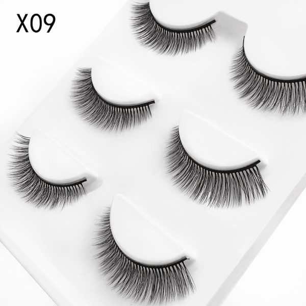 Three-dimensional mink eyelashes soft handmade European and American eyelashes 3d false eyelashes wholesale - Image 17