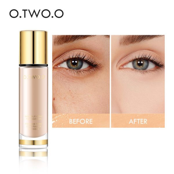 O.TWO.O Gold Natural Lasting Liquid Foundation Flawless Covering Invisible Pores BB Cream Moisturizing Liquid Foundation 9983 Wholesale