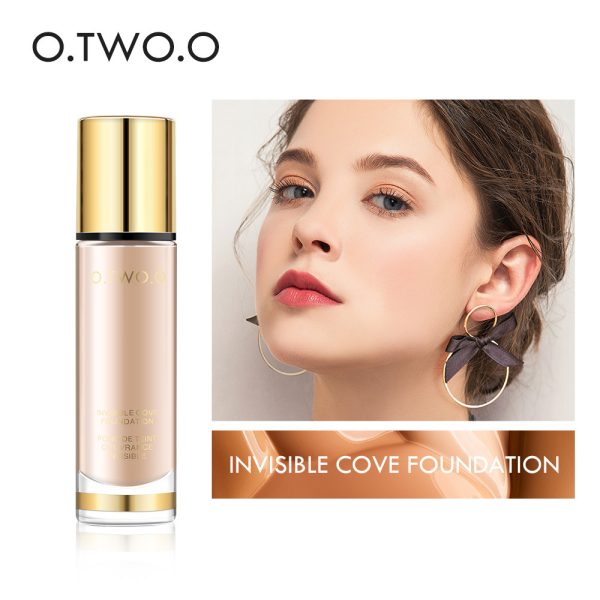 O.TWO.O Gold Natural Lasting Liquid Foundation Flawless Covering Invisible Pores BB Cream Moisturizing Liquid Foundation 9983 Wholesale - Image 2