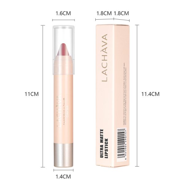 LACHAVA 8-color matte lipstick pen waterproof non-stick cup lip liner hook line lip pencil makeup  wholesale - Image 5