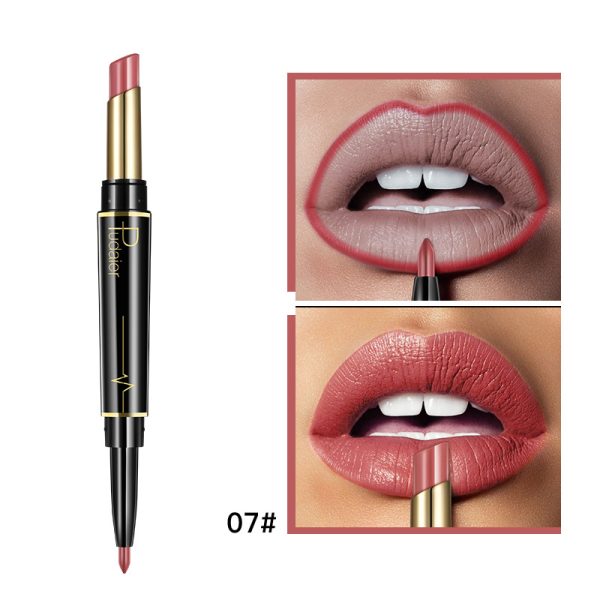 Pudaier double-ended lipstick lip liner matte long-lasting color lip glaze 16-color lipstick pen  wholesale - Image 3