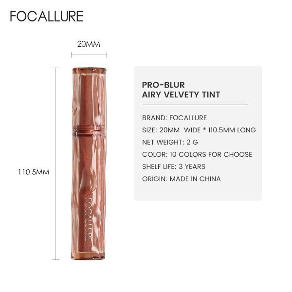 FOCALLURE lipstick velvet matte lip glaze L15  wholesale - Image 4