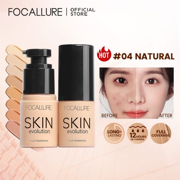 FOCALLURE liquid foundation concealer long-lasting FA30 wholesale - Image 2