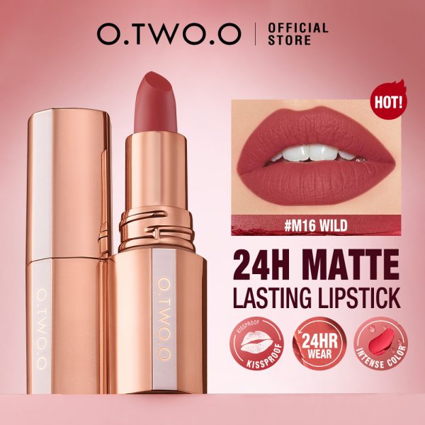 O.TWO.O Mist Kiss Color Matte Lipstick SC064 Light Mist Long-lasting Color Matte Velvet Lipstick Wholesale