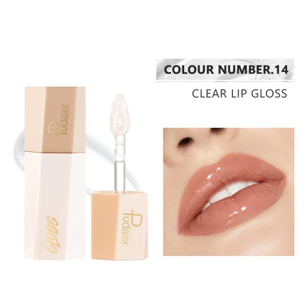 Pudaier 14 color matte lipstick velvet non-stick cup lip gloss lip gloss lip glaze lipstick wholesale - Image 19