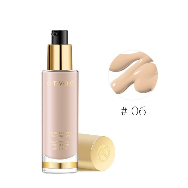 O.TWO.O Gold Natural Lasting Liquid Foundation Flawless Covering Invisible Pores BB Cream Moisturizing Liquid Foundation 9983 Wholesale - Image 10