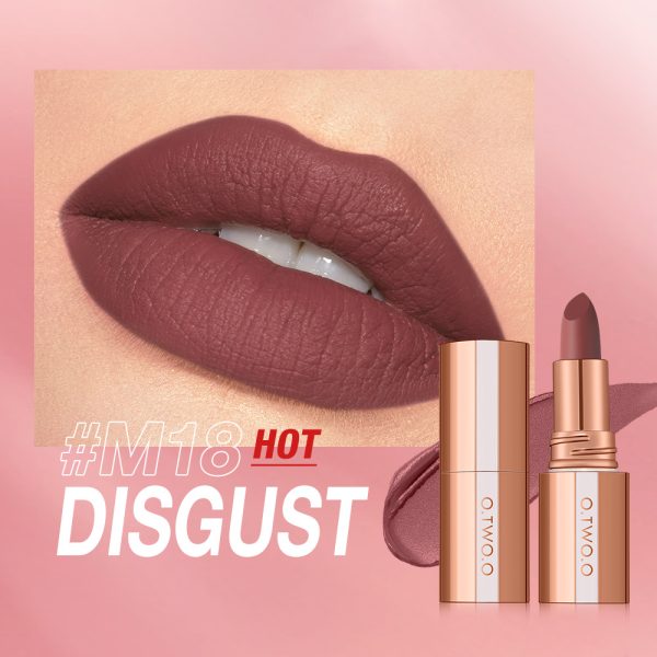 O.TWO.O Mist Kiss Color Matte Lipstick SC064 Light Mist Long-lasting Color Matte Velvet Lipstick Wholesale - Image 13