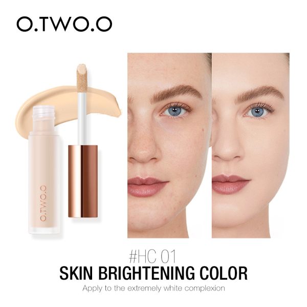 O.TWO.O High Coverage Concealer Beauty Long-lasting Moisturizing Covers Dark Circles, Freckles, and Acne Scars 9998 Wholesale - Image 5