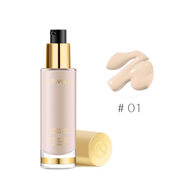 O.TWO.O Gold Natural Lasting Liquid Foundation Flawless Covering Invisible Pores BB Cream Moisturizing Liquid Foundation 9983 Wholesale - Image 5