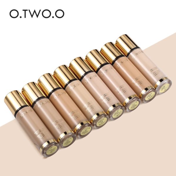 O.TWO.O Gold Natural Lasting Liquid Foundation Flawless Covering Invisible Pores BB Cream Moisturizing Liquid Foundation 9983 Wholesale - Image 3