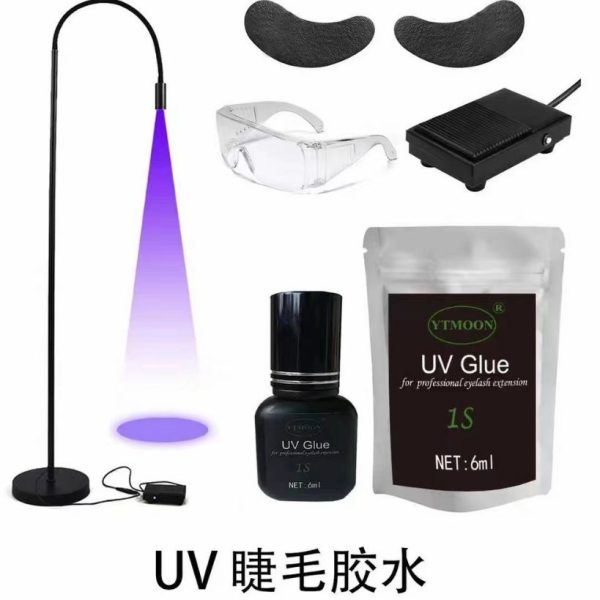 Lamp shine 1 second special glue for eyelash artist to graft eyelashes UV eyelashes wholesale - Image 4