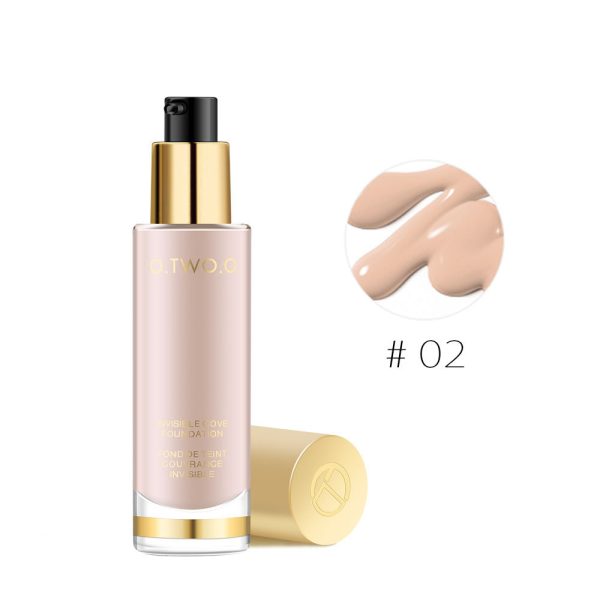 O.TWO.O Gold Natural Lasting Liquid Foundation Flawless Covering Invisible Pores BB Cream Moisturizing Liquid Foundation 9983 Wholesale - Image 6