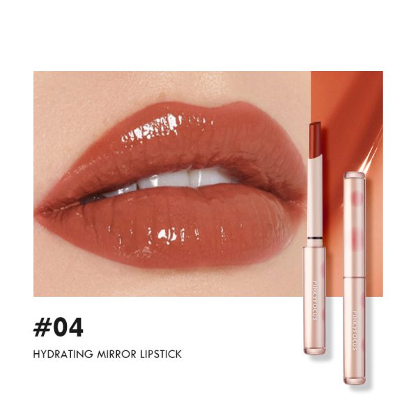 Pinkyfocus water-like mirror lipstick shows whiteness and is not easy to stick to the cup. Water-gloss autumn and winter moisturizing lip glaze lip gloss  wholesale - Image 9