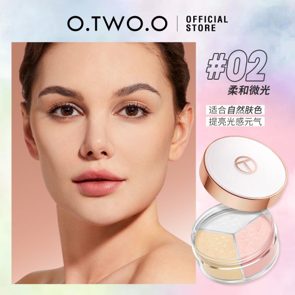 O.TWO.O Sangongge loose powder, powder to set makeup and brighten, light matte loose powder SC053 wholesale - Image 6