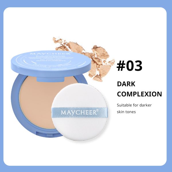 MAYCHEER Mei Xier Silky Matte Soft Light Powder Oil CONTRPLMATEE FLA - Image 7