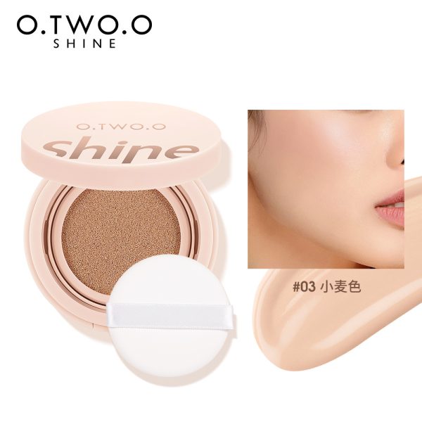 O.TWO.O Yuanqi Xinji Air Cushion BB Cream Dry Skin Savior Moisturizing Nude Makeup Waterproof Sweatproof No Makeup Removed SE003 Wholesale - Image 7