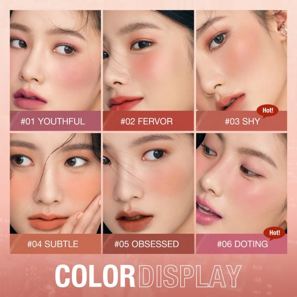 Vitality Smooth Blush Cream, Contouring, Natural Nude Makeup Blush Stick, Makeup SC049  wholesale - Image 4