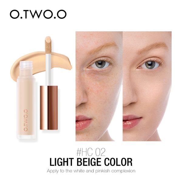 O.TWO.O High Coverage Concealer Beauty Long-lasting Moisturizing Covers Dark Circles, Freckles, and Acne Scars 9998 Wholesale - Image 6