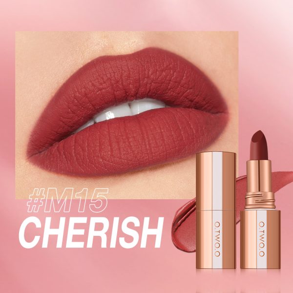 O.TWO.O Mist Kiss Color Matte Lipstick SC064 Light Mist Long-lasting Color Matte Velvet Lipstick Wholesale - Image 10