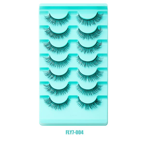 7 Pairs High Imitation Mink Hair False Eyelashes Natural Thick Simulated Eyelashes Wholesale - Image 9