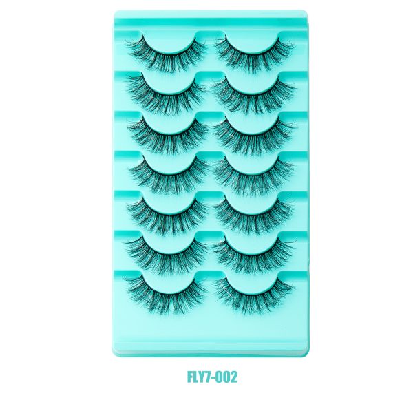 7 Pairs High Imitation Mink Hair False Eyelashes Natural Thick Simulated Eyelashes Wholesale - Image 7