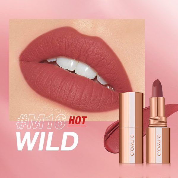 O.TWO.O Mist Kiss Color Matte Lipstick SC064 Light Mist Long-lasting Color Matte Velvet Lipstick Wholesale - Image 11