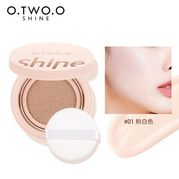 O.TWO.O Yuanqi Xinji Air Cushion BB Cream Dry Skin Savior Moisturizing Nude Makeup Waterproof Sweatproof No Makeup Removed SE003 Wholesale - Image 5