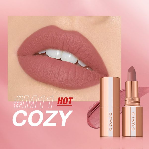 O.TWO.O Mist Kiss Color Matte Lipstick SC064 Light Mist Long-lasting Color Matte Velvet Lipstick Wholesale - Image 6