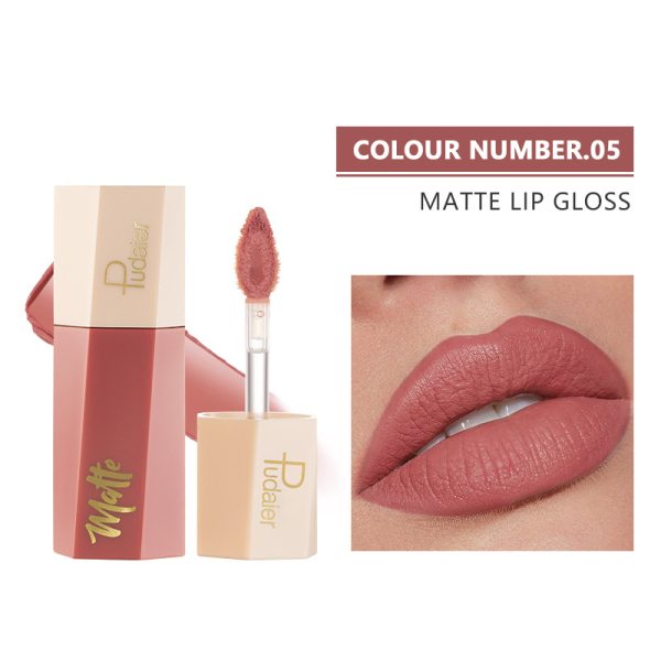 Pudaier 14 color matte lipstick velvet non-stick cup lip gloss lip gloss lip glaze lipstick wholesale - Image 10