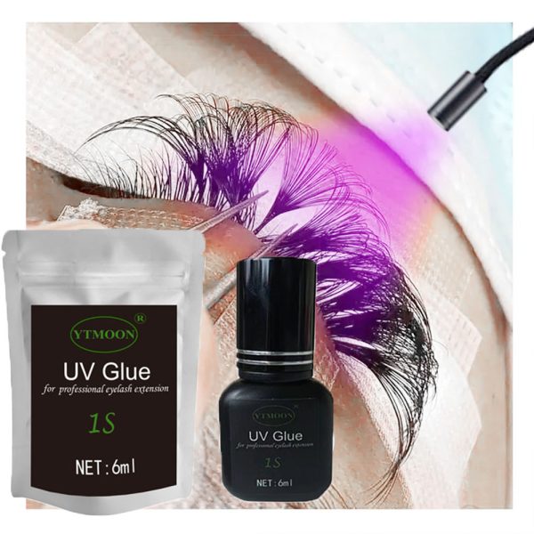 Lamp shine 1 second special glue for eyelash artist to graft eyelashes UV eyelashes wholesale - Image 2