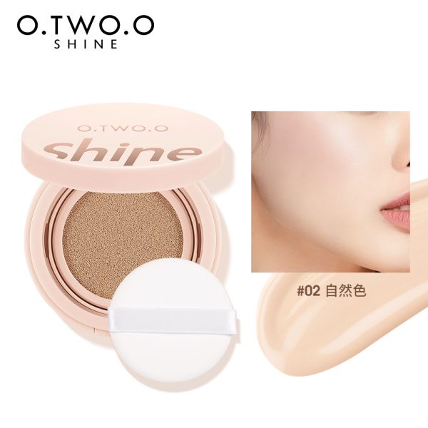 O.TWO.O Yuanqi Xinji Air Cushion BB Cream Dry Skin Savior Moisturizing Nude Makeup Waterproof Sweatproof No Makeup Removed SE003 Wholesale - Image 6