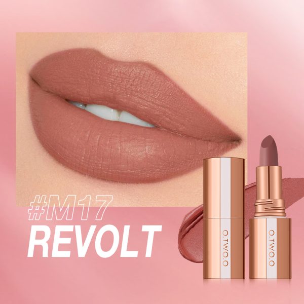 O.TWO.O Mist Kiss Color Matte Lipstick SC064 Light Mist Long-lasting Color Matte Velvet Lipstick Wholesale - Image 12