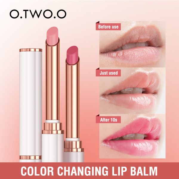 O.TWO.O Soothing Color Changing Lip Balm Hydrating Moisturizing Lipstick Lip Care Color Changing Lip Balm SC052 Wholesale