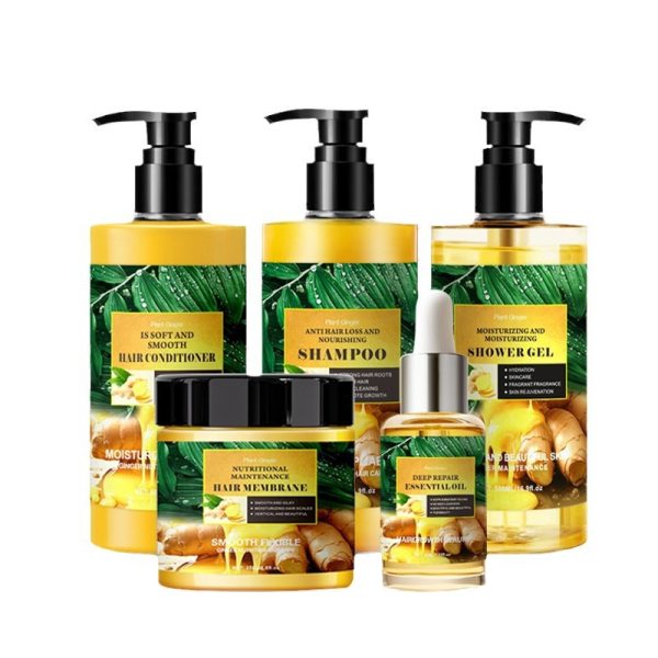 Shampoo, conditioner, hair mask, hair oil, hair care essential oil, shampoo and lotion set - Image 3