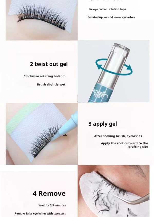 Grafted eyelash glue remover and false eyelash glue remover will not hurt the eyes and will not dazzle the eyes. - Image 3